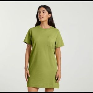 Everlane Weekend T-Shirt Dress White Size L